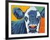 Colorful Country Cows I-Carolee Vitaletti-Framed Art Print