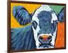 Colorful Country Cows I-Carolee Vitaletti-Framed Art Print