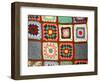 Colorful Crochet Quilt-Chad C.-Framed Photographic Print