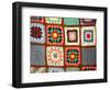 Colorful Crochet Quilt-Chad C.-Framed Photographic Print