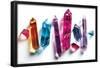 Colorful Crystals-Trends International-Framed Poster