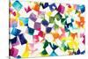 Colorful Cubes-Wild Apple Portfolio-Stretched Canvas