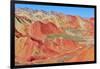 Colorful Danxia landform in Zhangye, UNESCO World Heritage Site, Gansu Province, China, Asia-null-Framed Photographic Print