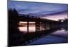 Colorful Dawn at Fishing Bridge, Yellowstone-Vincent James-Mounted Photographic Print