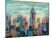 Colorful Day in Manhattan-Silvia Vassileva-Mounted Art Print