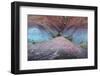 Colorful desert strata, Utah-Art Wolfe Wolfe-Framed Photographic Print