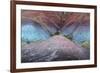 Colorful desert strata, Utah-Art Wolfe Wolfe-Framed Photographic Print