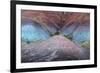 Colorful desert strata, Utah-Art Wolfe Wolfe-Framed Photographic Print