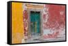 Colorful Door-Kathy Mahan-Framed Stretched Canvas