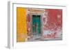 Colorful Door-Kathy Mahan-Framed Photographic Print