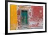 Colorful Door-Kathy Mahan-Framed Photographic Print