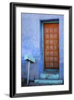 Colorful Doorway, Barrio Historico District,Tucson, Arizona, USA-Jamie & Judy Wild-Framed Photographic Print