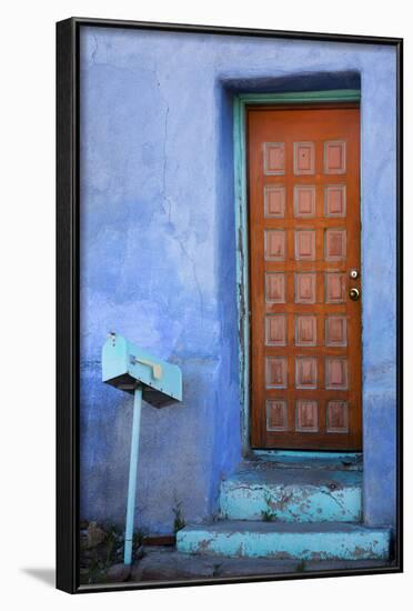 Colorful Doorway, Barrio Historico District,Tucson, Arizona, USA-Jamie & Judy Wild-Framed Photographic Print