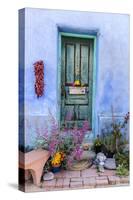 Colorful Doorway in the Barrio Viejo District of Tucson, Arizona, Usa-Chuck Haney-Stretched Canvas