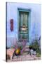 Colorful Doorway in the Barrio Viejo District of Tucson, Arizona, Usa-Chuck Haney-Stretched Canvas