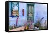 Colorful Doorway in the Barrio Viejo District of Tucson, Arizona, Usa-Chuck Haney-Framed Stretched Canvas