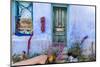 Colorful Doorway in the Barrio Viejo District of Tucson, Arizona, Usa-Chuck Haney-Mounted Photographic Print