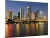 Colorful Downtown of Tampa-benkrut-Mounted Photographic Print