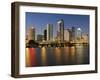 Colorful Downtown of Tampa-benkrut-Framed Photographic Print