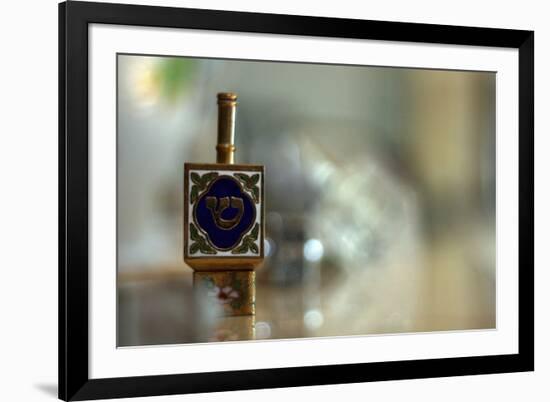 Colorful Dreidel-null-Framed Photo