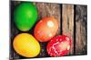 Colorful Easter Eggs-Malija-Mounted Photographic Print