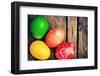 Colorful Easter Eggs-Malija-Framed Photographic Print