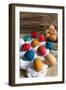 Colorful Easter Eggs-Nico Tondini-Framed Photographic Print