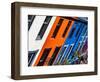 Colorful Edinburgh Shops-Steven Maxx-Framed Photographic Print