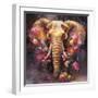 Colorful Elephant No. 1-Marta Wiley-Framed Art Print
