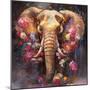 Colorful Elephant No. 1-Marta Wiley-Mounted Art Print