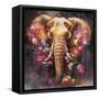 Colorful Elephant No. 1-Marta Wiley-Framed Stretched Canvas