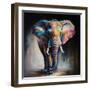 Colorful Elephant-Incado-Framed Art Print