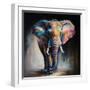 Colorful Elephant-Incado-Framed Art Print