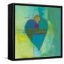 Colorful Expression V-Michelle Oppenheimer-Framed Stretched Canvas
