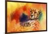 Colorful Expressions Cheetah-Jai Johnson-Framed Giclee Print