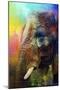 Colorful Expressions Elephant-Jai Johnson-Mounted Giclee Print