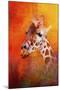 Colorful Expressions Giraffe-Jai Johnson-Mounted Giclee Print