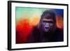 Colorful Expressions Gorilla-Jai Johnson-Framed Giclee Print