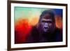 Colorful Expressions Gorilla-Jai Johnson-Framed Giclee Print