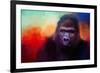 Colorful Expressions Gorilla-Jai Johnson-Framed Giclee Print