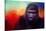 Colorful Expressions Gorilla-Jai Johnson-Stretched Canvas