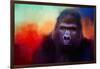 Colorful Expressions Gorilla-Jai Johnson-Framed Giclee Print