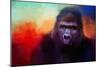 Colorful Expressions Gorilla-Jai Johnson-Mounted Premium Giclee Print