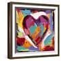 Colorful Expressions IV-Carolee Vitaletti-Framed Art Print