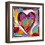 Colorful Expressions IV-Carolee Vitaletti-Framed Art Print