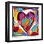 Colorful Expressions IV-Carolee Vitaletti-Framed Art Print