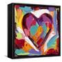 Colorful Expressions IV-Carolee Vitaletti-Framed Stretched Canvas