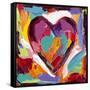 Colorful Expressions IV-Carolee Vitaletti-Framed Stretched Canvas