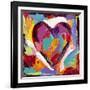 Colorful Expressions IV-Carolee Vitaletti-Framed Art Print