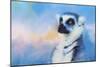 Colorful Expressions Lemur-Jai Johnson-Mounted Giclee Print